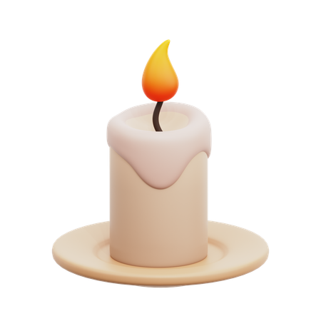 Candle  3D Icon