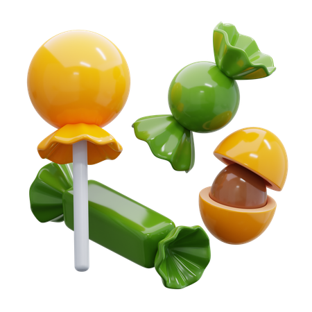 Candy  3D Icon