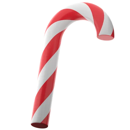 Candy Cane  3D Icon