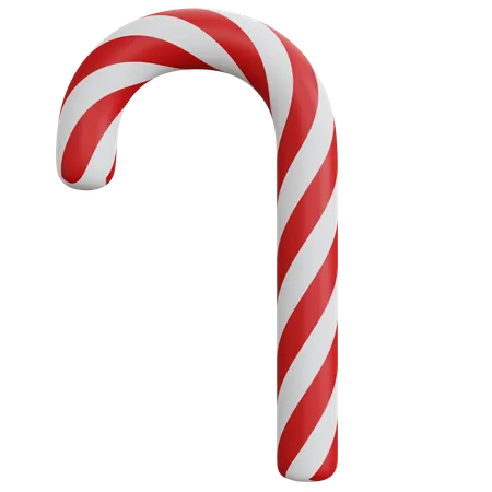 Candy Cane  3D Icon