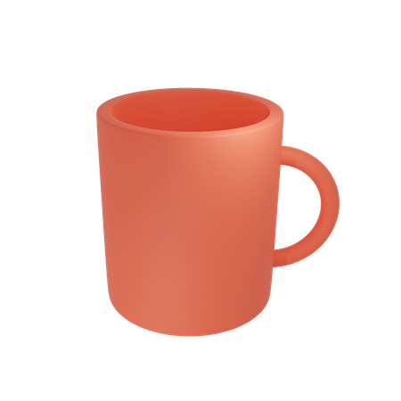 Caneca de café  3D Illustration