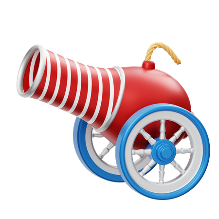 Cannon  3D Icon