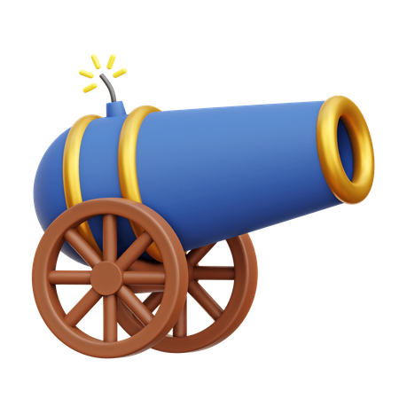 Cannon  3D Icon