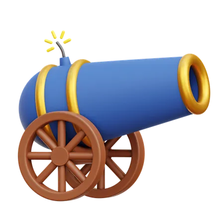 Cannon  3D Icon