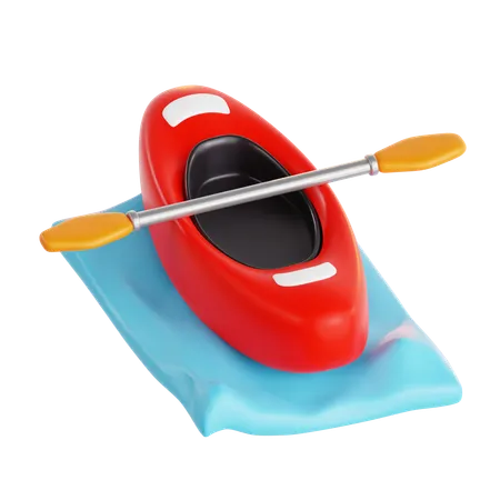 Canoa  3D Icon