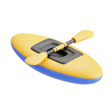 Canoë  3D Icon