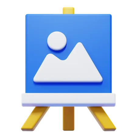 Canvas  3D Icon