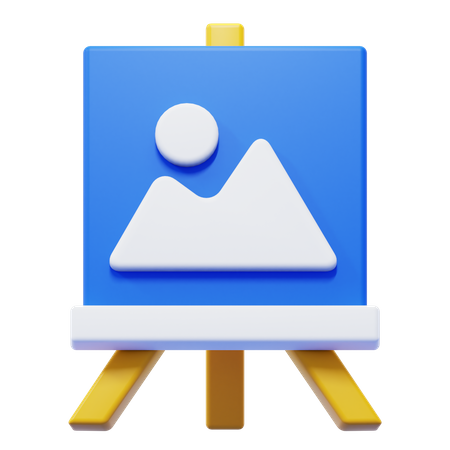 Canvas  3D Icon