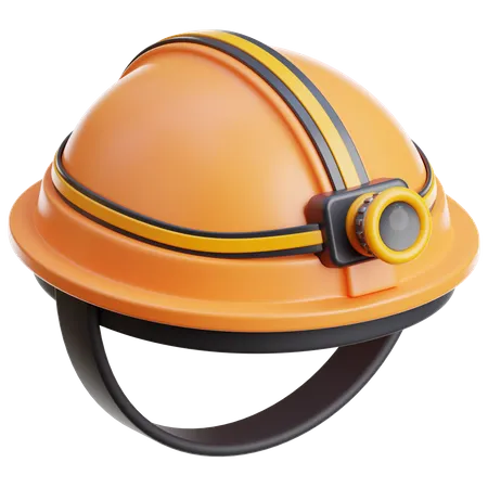 Capacete de construção  3D Icon