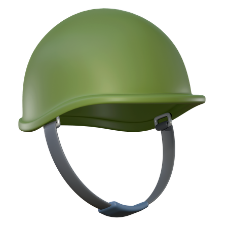 Capacete militar  3D Icon