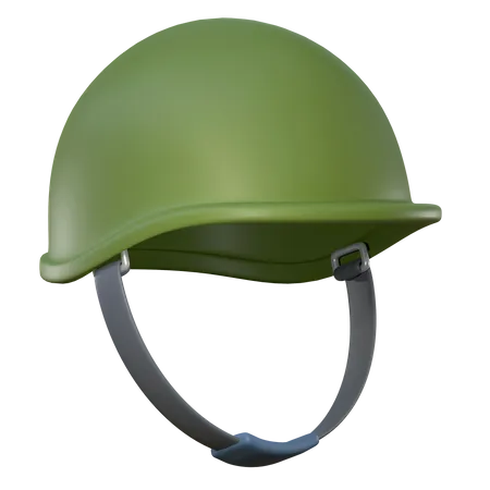 Capacete militar  3D Icon