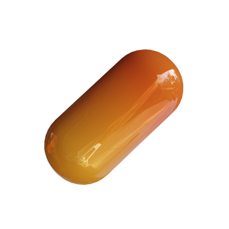 Capsule shape  3D Icon