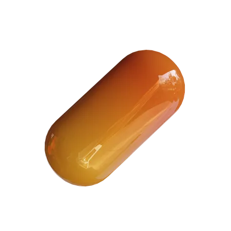 Capsule shape  3D Icon