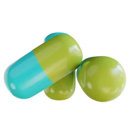 Capsules  3D Icon