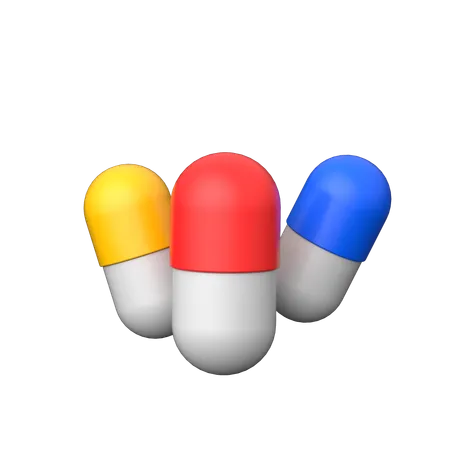 Capsules  3D Icon