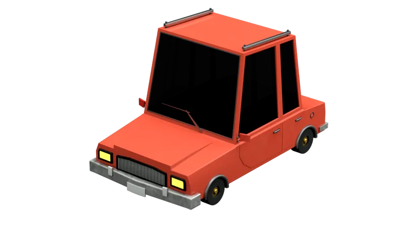 Car  3D Illustration