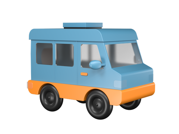 Car  3D Illustration