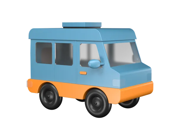 Car  3D Illustration