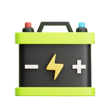 Car Battery  3D Icon