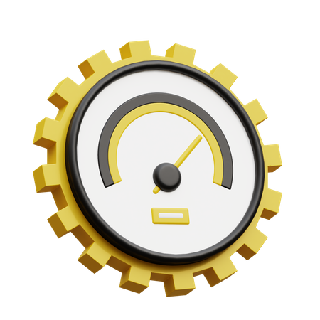 Car Gauge  3D Icon