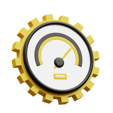 Car Gauge  3D Icon