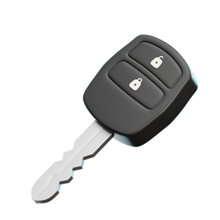 Car Key  3D Icon