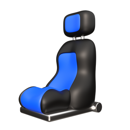 Car Seat  3D Icon