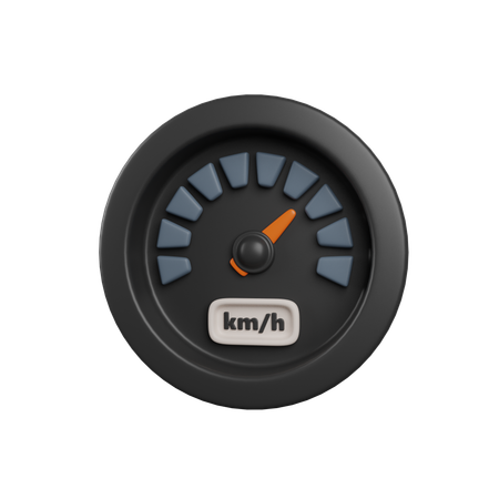 Car Speedometer  3D Icon