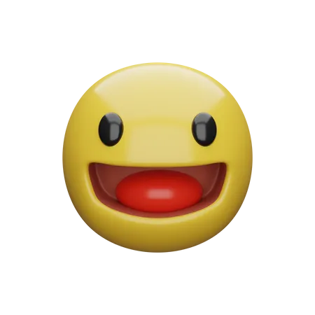 Rosto fazendo careta  3D Emoji