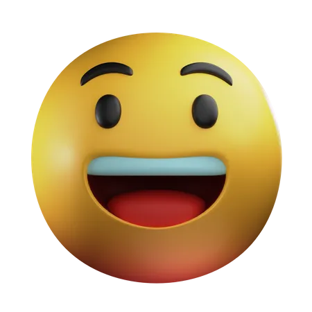 Cara feliz  3D Emoji