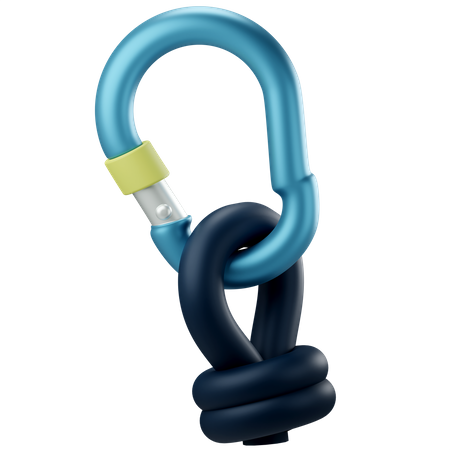 Carabiner  3D Icon