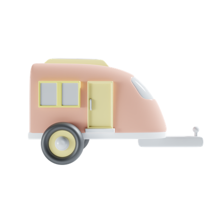 Caravan  3D Icon