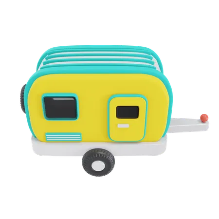 Caravan  3D Icon