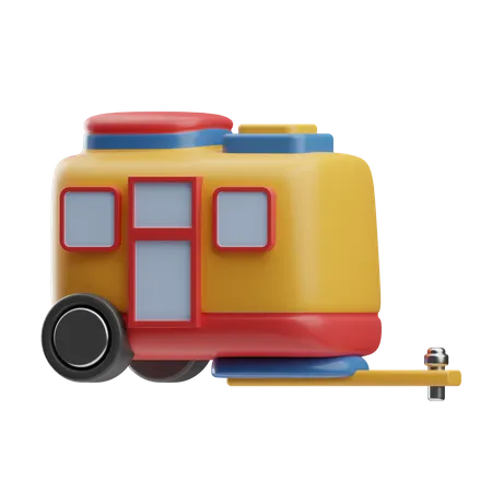 Caravana  3D Icon