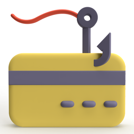 Card Phishing  3D Icon