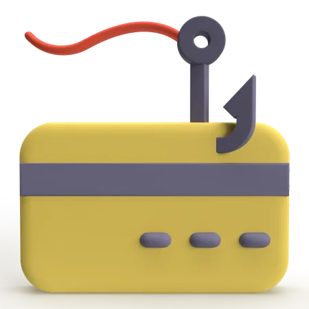 Card Phishing  3D Icon