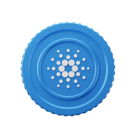 Cardano Coin ADA  3D Icon