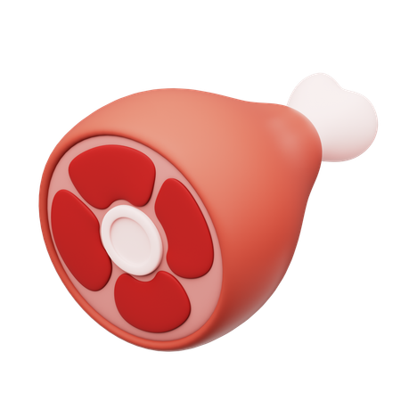 Carne  3D Icon