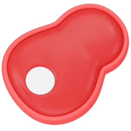 Carne  3D Icon