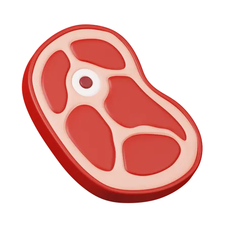 Carne  3D Icon