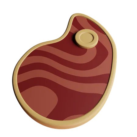 Carne  3D Icon