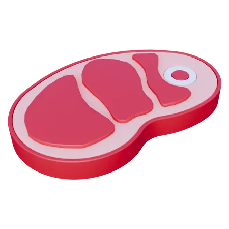 Carne  3D Icon