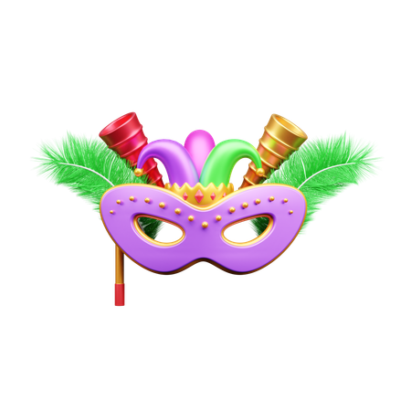 Carnival Mask  3D Icon