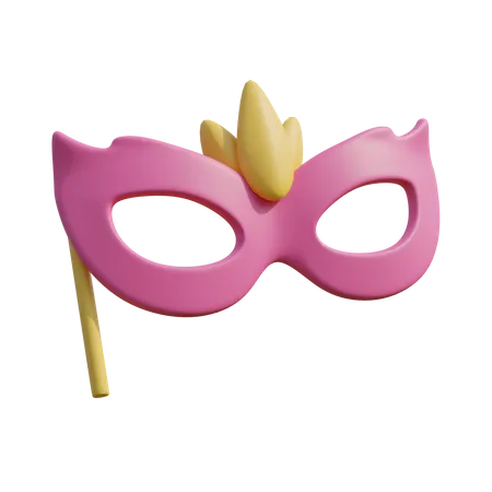 Carnival Mask  3D Illustration