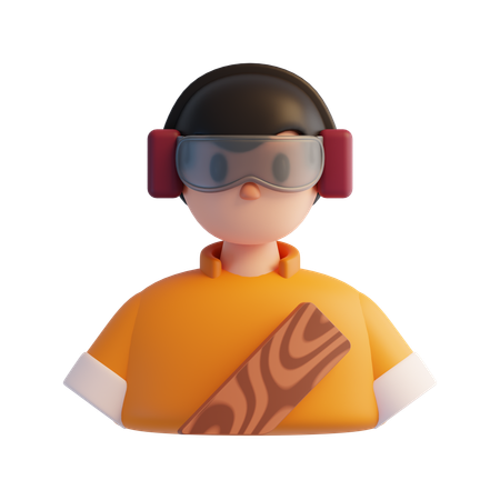 Carpenter  3D Icon