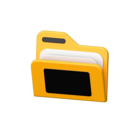 Carpeta  3D Icon