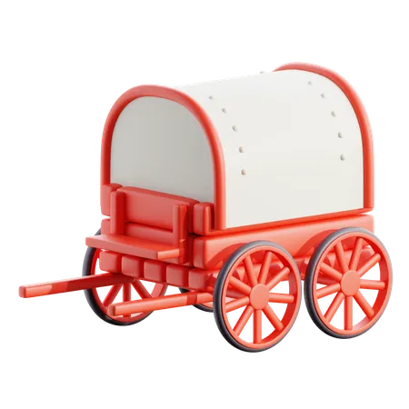 Carriage  3D Icon