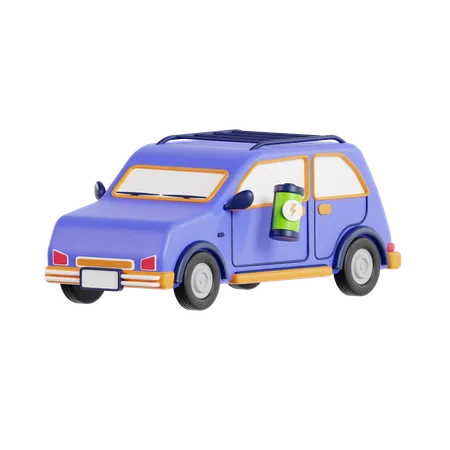 Carro elétrico  3D Icon