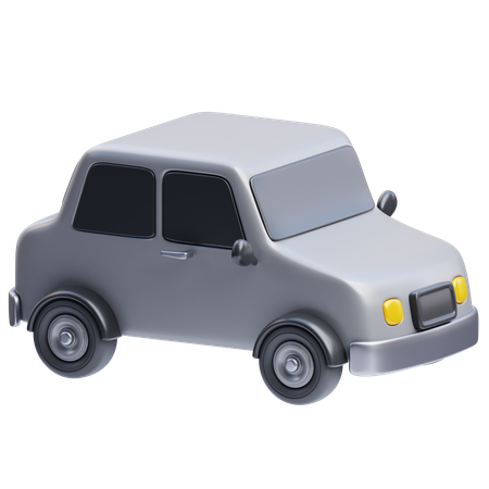 Carro inteligente  3D Icon