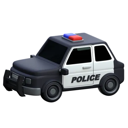 Carro da polícia  3D Icon